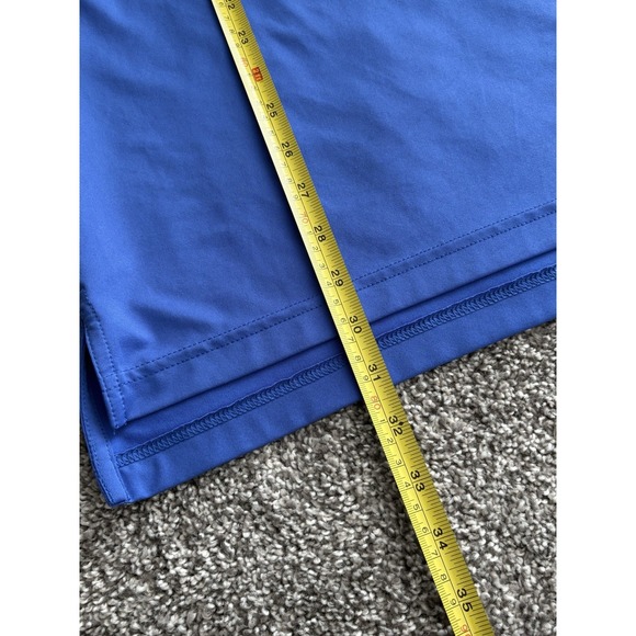 Peter Millar Polo Shirt Mens Size Large Blue Summer Comfort Performance - Picture 5 of 6